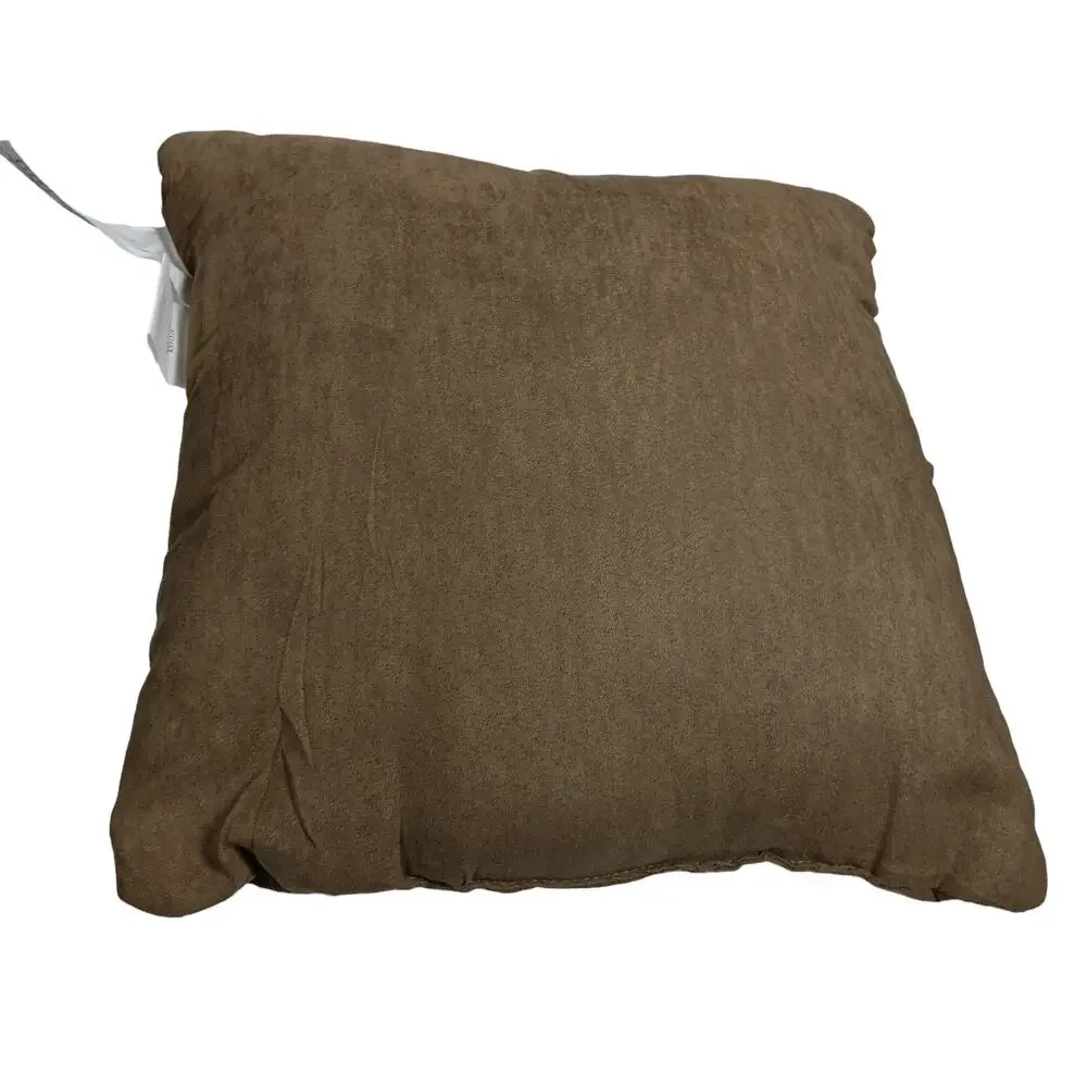 Decorative Throw Pillow Brown 13